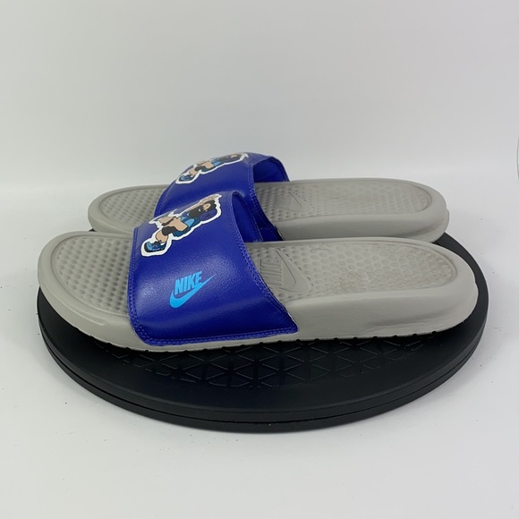 Nike Benassi JDI Print ACG 'Hike Man' Slide Sandals 631261-038 Men's Size 7 - Picture 8 of 12
